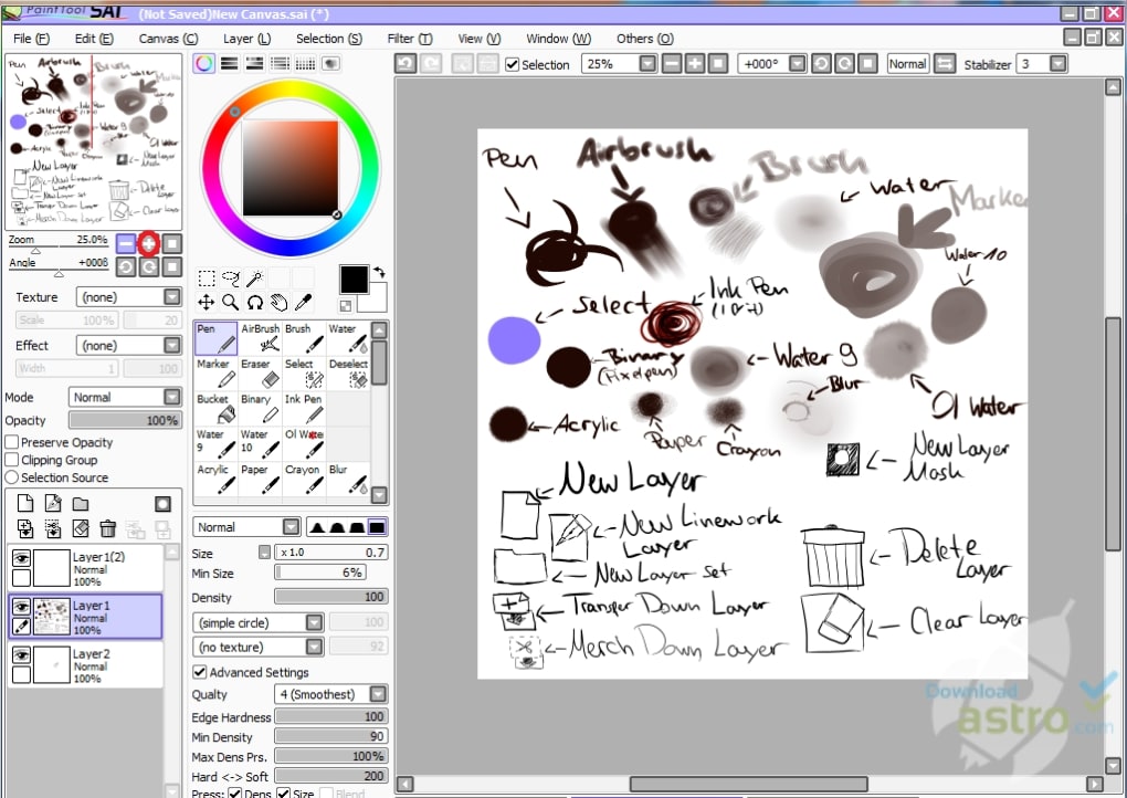 Paint tools sai official download pc